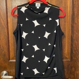 Worthington sleeveless blouse.